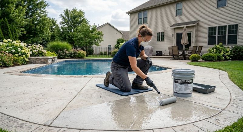 Courtyard Sealing in Redmond, WA